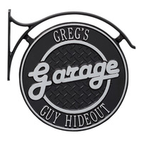 Garage Plaque