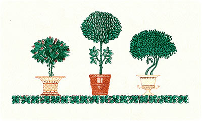 Three Topiaries