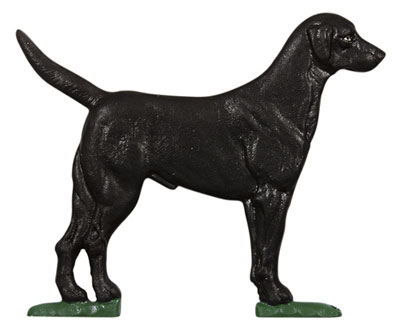 Black Lab Weathervane