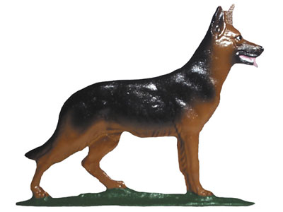 German Shepherd Weathervane