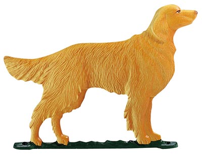 Golden Retriever Weathervane