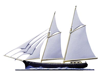 Schooner Weathervane