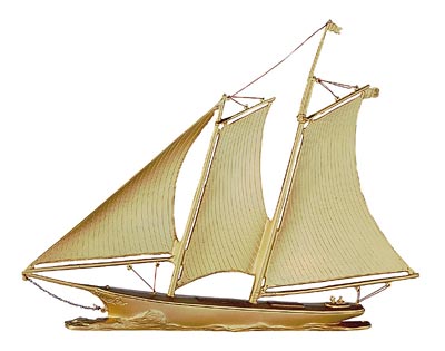 46" Yacht Weathervane